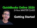 QuickBooks Online 2026 Full Tutorial (2hr Webinar)