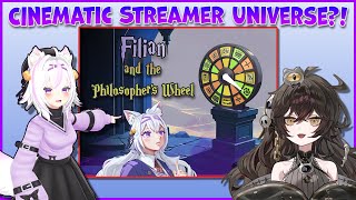 Filian & Grimmi React to my Cursed VTuber University