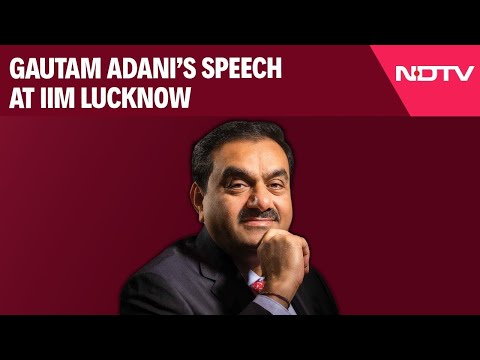 "Future Will Never Belong To Those Who Play It Safe": Gautam Adani At IIM Lucknow