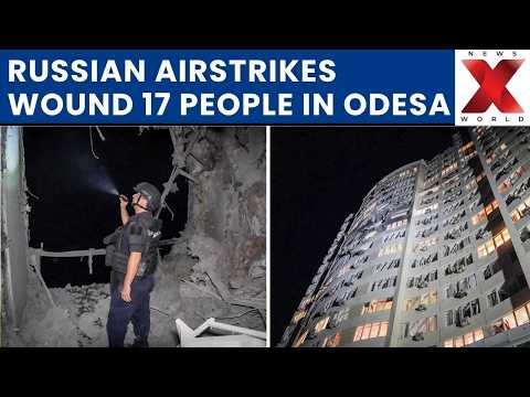 Russia Strikes Odesa, Wounding 17 as Ukraine Expands Drone Attacks | NewsX World