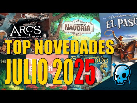 🔥 TOP NOVEDADES juegos de mesa JULIO 2025 🔥