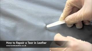 How To Repairing A Tear In Leather, Can A Torn Leather Sofa Be Repaired