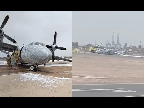 Aeronave de la FAP realiza aterrizaje de emergencia en el aeropuerto Jorge Chávez