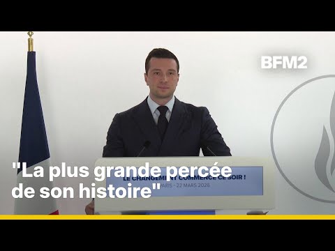 Municipales: la réaction de Jordan Bardella aux résultats du second tour