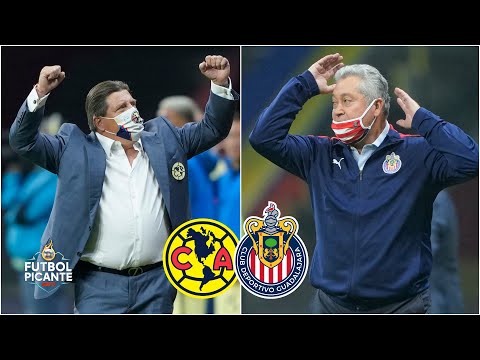 MIGUEL HERRERA venció a Vucetich en el clásico América vs Chivas ¿es mejor técnico | Futbol Picante