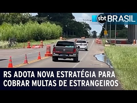 Rio Grande do Sul tem novo plano para cobrar multas de turistas estrangeiros | SBT Brasil (09/01/24)