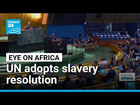 UN names African slave trade 'gravest crime against humanity' • FRANCE 24 English
