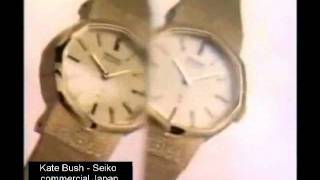 Kate Bush Rare Japanese Seiko commercial YouTube