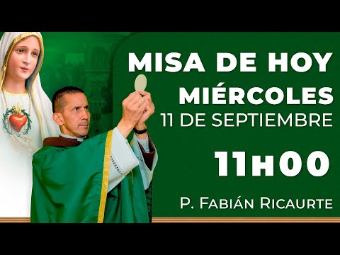 Misa de hoy 11:00 | Miércoles 11 de Septiembre #rosario #misa