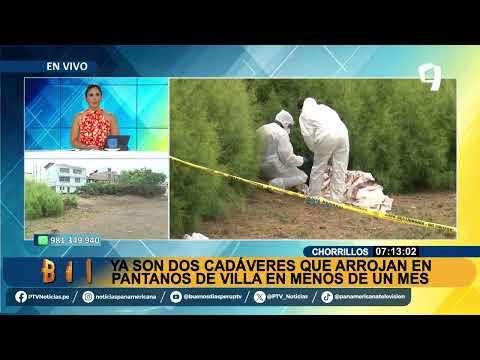 Vecinos están atemorizados: ya son dos cadáveres que arrojan en Pantanos de Villa en menos de un mes