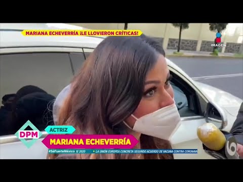 ¡Le llueven críticas a Mariana Echeverría por hacer fiesta en plena pandemia y ella responde!