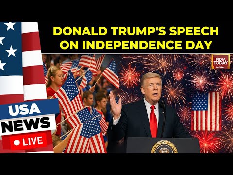 Donald Trump LIVE Speech: Trump, Melania At Military Family Picnic | US Independence Day 2025