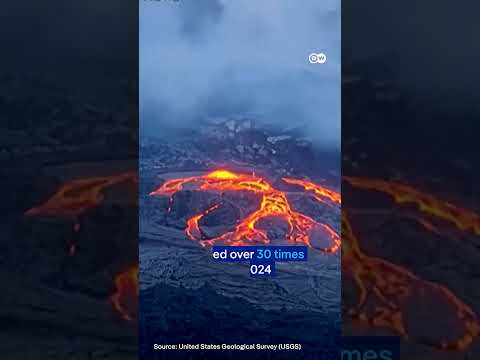 Hawaii volcano erupts in visual spectacle| DW News