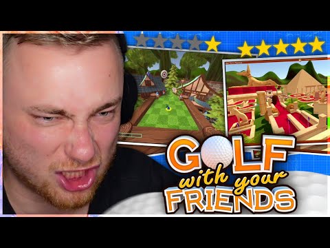 ⛳ RAGE QUIT! 😡 NEUE MAPS in MINIGOLF vs Mehdi, Panda, Bucher, Bshray & Mimori | SolutionPlayz