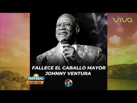 El Caballo Mayor Johnny Ventura, Honras Fúnebres - Matinal