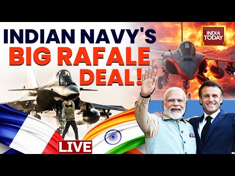 LIVE: India Seals an Iconic Rafale Deal With France | Experts Debate On Boost For Indian Navy