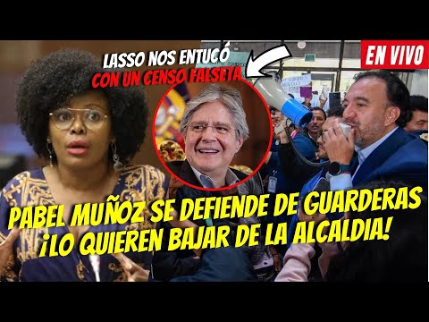 PABEL A UN PASO DE PERDER LA ALCALDIA / LASSO NOS ENTUCÓ CON UN CENSO FALSETA ¡SE LLEVARON LA PLATA!