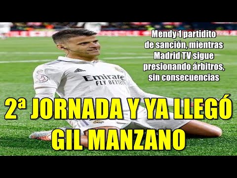 GIL MANZANO PARA EL BARÇA - ATHLETIC Y 1 PARTIDITO DE SANCIÓN A MENDY POR ENTRADA BRUTAL | VERGÜENZA