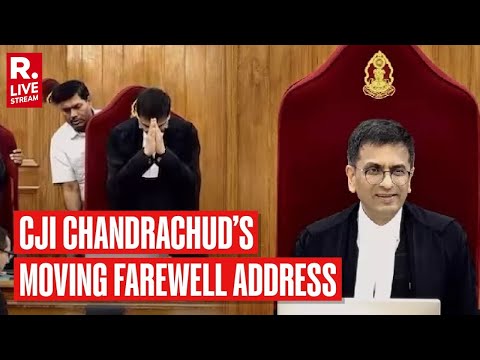 CJI DY Chandrachud’s Moving Farewell Address On Last Working Day | Supreme Court
