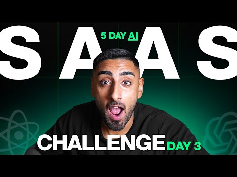 🔴 Day 3 of the 5-Day Full Stack Developer AI SaaS Challenge (Next.js, Langchain, Pinecone, OpenAI)