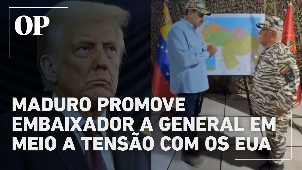 Maduro promove embaixador a general em meio a tensão com governo de Trump