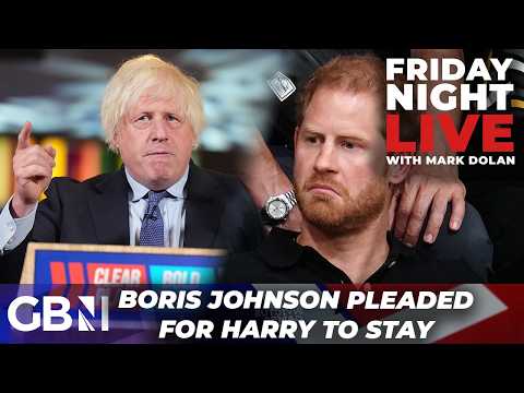 Boris Johnson on how he FAILED to convince Prince Harry to stay in UK - 'Better off without Meghan!'