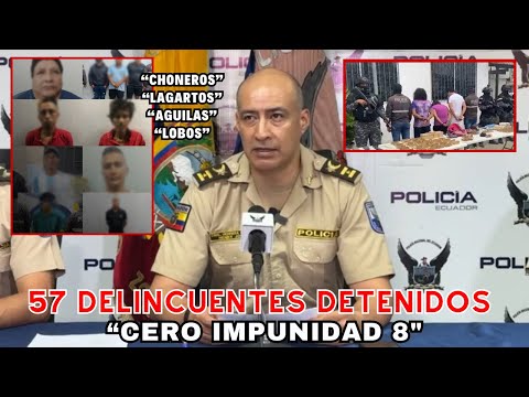 57 Delincuentes capturados en operación Cero Impunidad 8