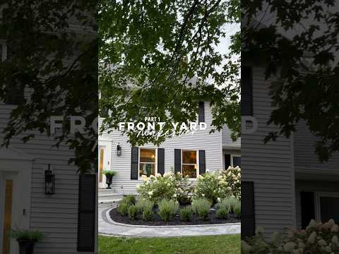 Part 1: Front Yard Makeover #landscape #frontyarddesign #renovation