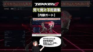 【鉄拳8】見て覚える用語集【内部ガード】