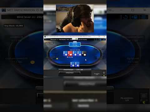 un FOLD che NON tutti AVREBBERO fatto #shorts #pokeronline