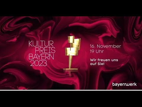 Heute ab 19:00 Uhr der Kulturpreis Bayern live hier bei YouTube!
