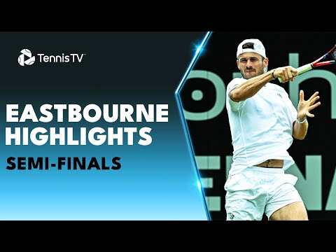 Paul Battles Barrere; McDonald vs Cerundolo THRILLER | Eastbourne 2023 Semi-Final Highlights