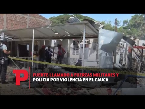 Fuerte llamado a fuerzas militares y  Policia por violencia en el Cauca I24.09.2023I TPNoticias