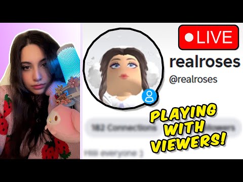 Come play roblox with me! Playing Roblox with Viewers! | Royale High & other games