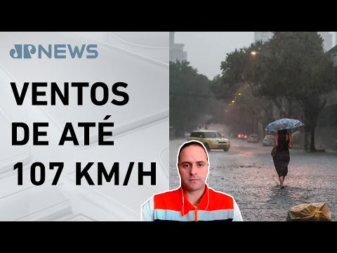 Capitão Farina explica causas da tempestade em São Paulo