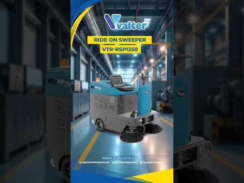DELIVERY UNIT MOBIL PENYAPU JALAN VALTER RIDE ON SWEEPER VTR-RSP1250 UNTUK GIE KIE KONG SOE - KEDIRI
