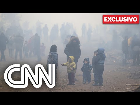 CNN tem acesso a acampamento de refugiados na fronteira entre Polônia e Belarus | JORNAL DA CNN