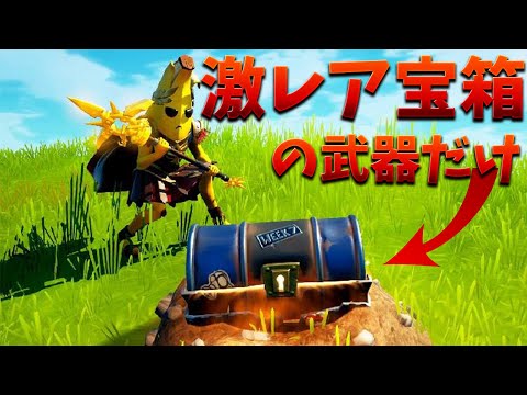 【フォートナイト】激レア宝箱の武器だけで優勝できるか!? (アリーナ)