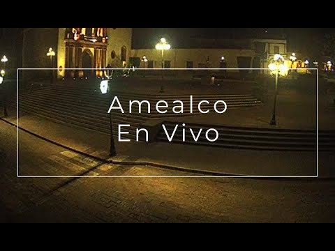 Amealco, Querétaro Pueblo Mágico En Vivo | Vista de la Plaza Constitución