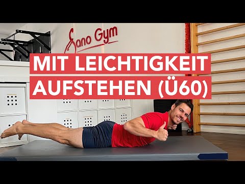 Vom Boden aufstehen mit Leichtigkeit – für alle über 60!