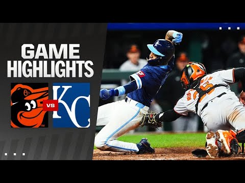 Orioles vs. Royals Game Highlights (4/19/24) | MLB Highlights