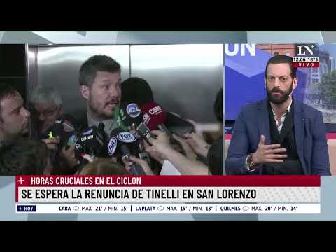 Se espera la renuncia de Marcelo Tinelli en San Lorenzo
