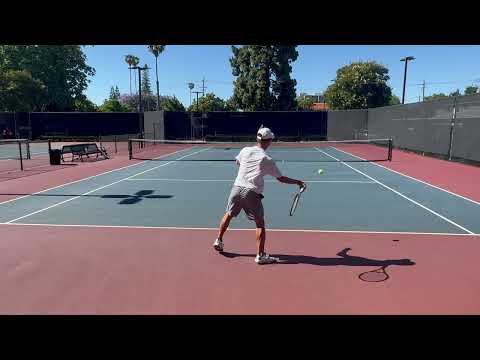 Classic tennis is fun but dead... Prostaff 85 - Point Play Highlights