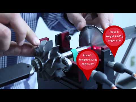 Balancing a turbofan using Soft Bearing Suspensions