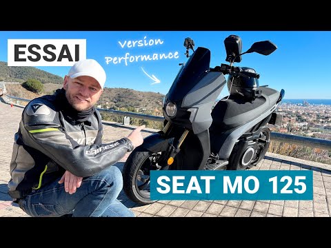 Essai Seat MO 125 Performance : un scooter électrique pratique et séduisant !