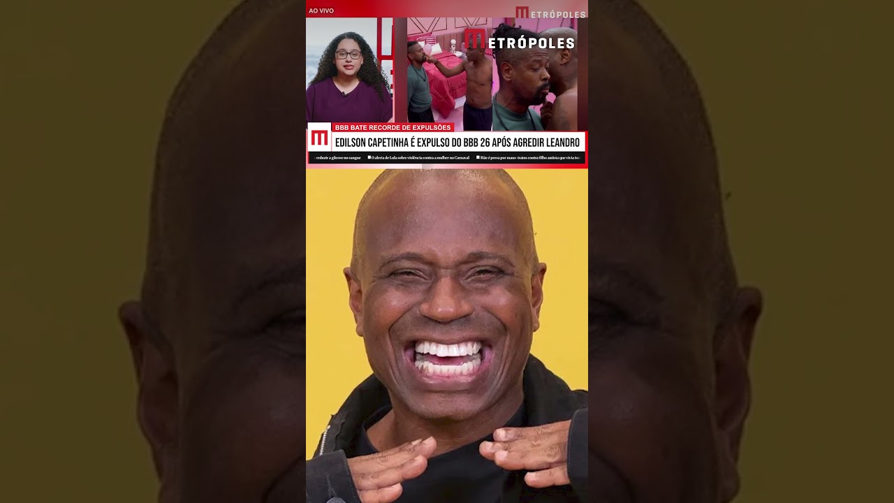 Com agressão de Edilson, BBB 26 bate recorde de expulsões