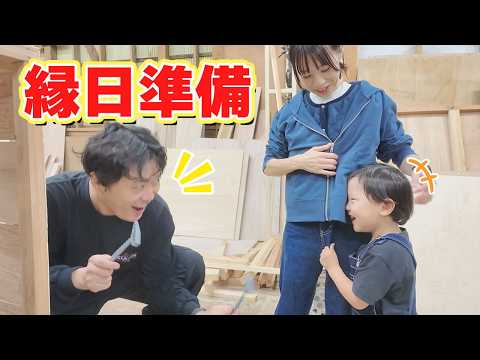 【DIY】みんなで縁日の準備!わたあめの屋台を1からつくる🏮