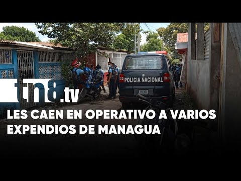 Allanan al menos siete viviendas por drogas en Villa Venezuela, Managua - Nicaragua