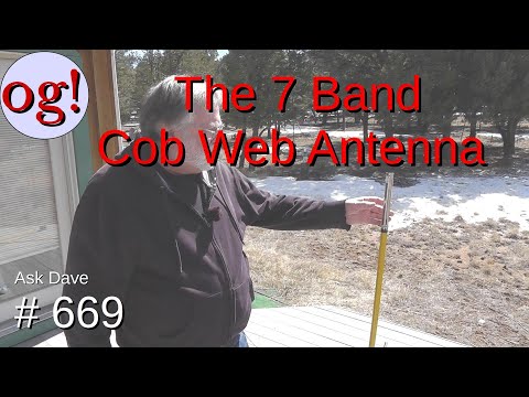 The 7 Band Spider Wed Antenna (#669)