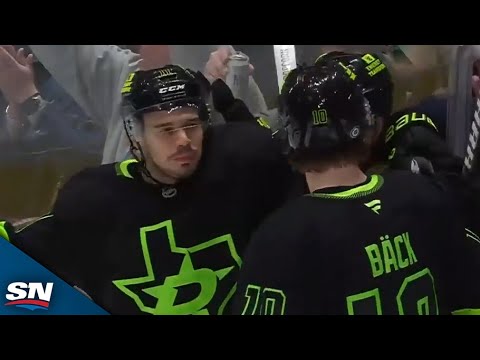 Stars Logan Stankoven Caps Chaotic Sequence With One-Timer vs. Blue Jackets